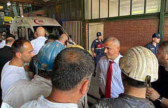 Zonguldak'ta maden ocağındaki göçükte mahsur kalan 2 işçiden biri kurtarıldı