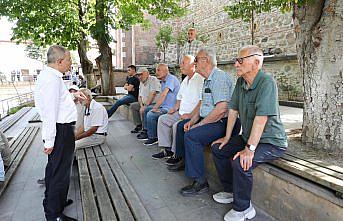 Amasya Valisi Doruk, Merzifon'da ziyaretlerde bulundu