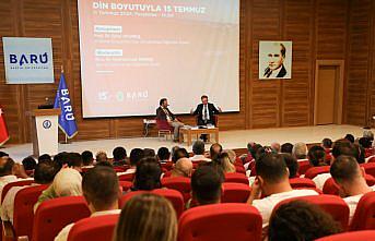 Bartın Üniversitesinde “15 Temmuz“ konferansı düzenlendi