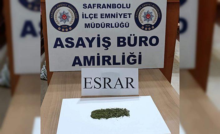 Karabük'te uyuşturucu operasyonlarında 2 şüpheli yakalandı