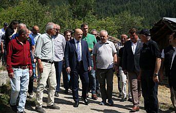 Kastamonu'da yangınların önüne geçmek amacıyla köylerde eğitimler sürüyor