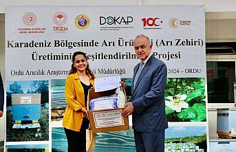 Ordu'da arı ürünleri üretiminin çeşitlendirilmesi projesi tanıtıldı