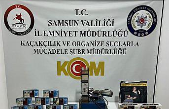 Samsun'da kaçakçılık operasyonunda 2 şüpheli yakalandı