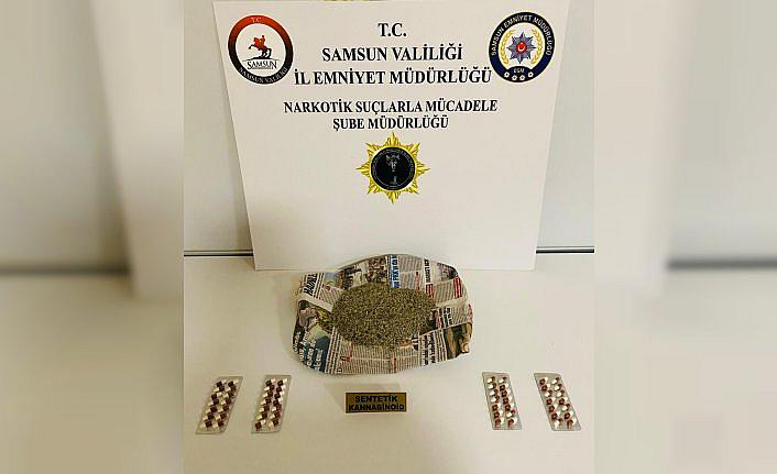 Samsun'da uyuşturucu operasyonlarında 4 şüpheli yakalandı