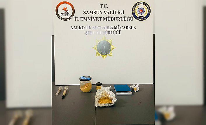 Samsun'da uyuşturucu operasyonunda 2 zanlı yakalandı