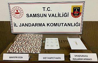 Samsun'daki uyuşturucu operasyonunda 2 kişi gözaltına alındı