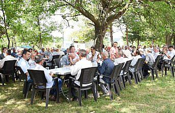 Terme'de “15 Temmuz“ gazisi Korkmaz'a ziyaret