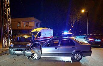 Çarşamba’da trafik kazasında 1 kişi yaralandı