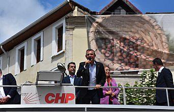 CHP Genel Başkanı Özel, Giresun'da “fındık mitingi“nde konuştu: