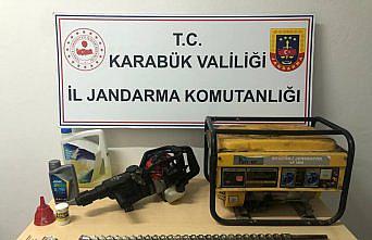 Karabük'te kaçak kazı yapan 7 kişi suçüstü yakalandı