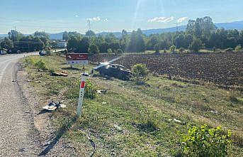 Kastamonu'da iki otomobilin çarpıştığı kazada 1 kişi öldü, 2 kişi yaralandı