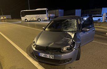 Kastamonu'da otomobilin çarptığı yaya öldü