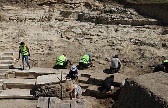 Pompeiopolis Antik Kenti'ndeki Roma tiyatrosu gün yüzüne çıkarıldı