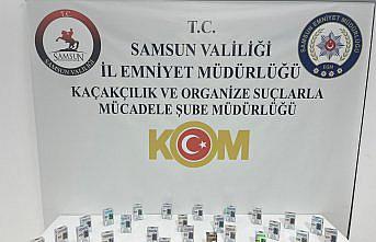 Samsun'da kaçakçılık operasyonunda 2 zanlı yakalandı