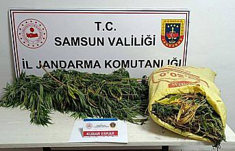 Samsun'da uyuşturucu operasyonunda 12 kilogram esrar ele geçirildi