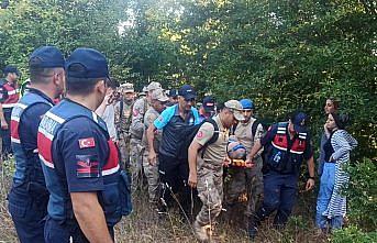 Sinop'ta kaybolan Alzheimer hastası, komando timi tarafından bulundu