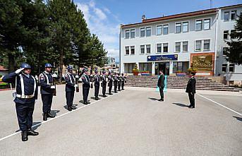 Tokat Valisi Köklü, İl Jandarma Komutanı Küyük'ü ziyaret etti