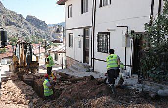 Tokat'ta içme suyu hattı yenilemesi çalışması başlatıldı