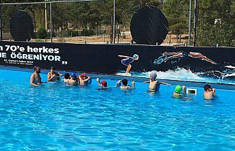 Dodurga'da yarı olimpik yüzme havuzu hizmet vermeye başladı