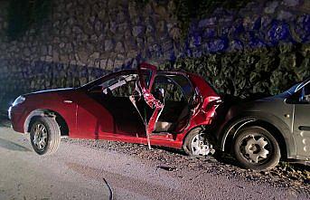 Karabük'te 2 aracın karıştığı trafik kazasında 1 kişi öldü, 3 kişi yaralandı