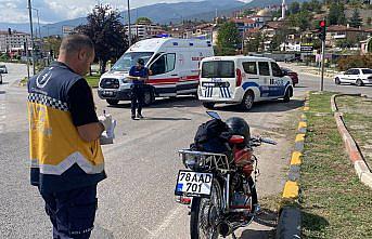 Karabük'teki trafik kazalarında 2 kişi yaralandı