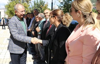 Mülkiye başmüfettişliğine atanan Vali Doruk, Amasya'dan uğurlandı