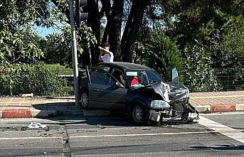 Samsun'da 3 aracın karıştığı kazada 5 kişi yaralandı