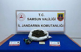 Samsun’da evinde uyuşturucu bulunan şüpheli gözaltına alındı