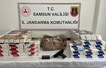 Samsun'da kaçakçılık operasyonunda 2 kişi yakalandı