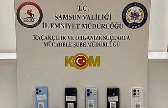 Samsun’da telefon kaçakçılığı operasyonunda 1 zanlı yakalandı