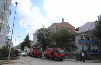 Tokat'ta annesi ile tartışan kişinin evinde çıkardığı yangın hasara yol açtı