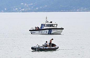 Trabzon'da taşkında kaybolan kişiyi arama çalışmaları sürüyor