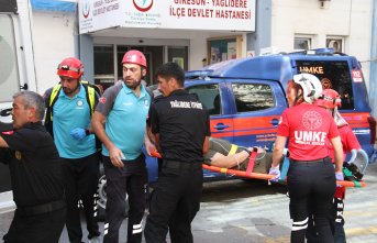 Yağlıdere'de hastanede yangın ve acil durum tatbikatı yapıldı