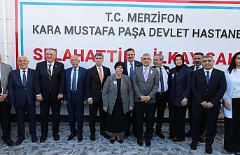 Amasya'da hayırsever tarafından yaptırılan kreş ve gündüz bakımevi açıldı