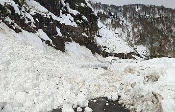 Artvin'de çığ nedeniyle 6 köy yolu ulaşıma kapandı