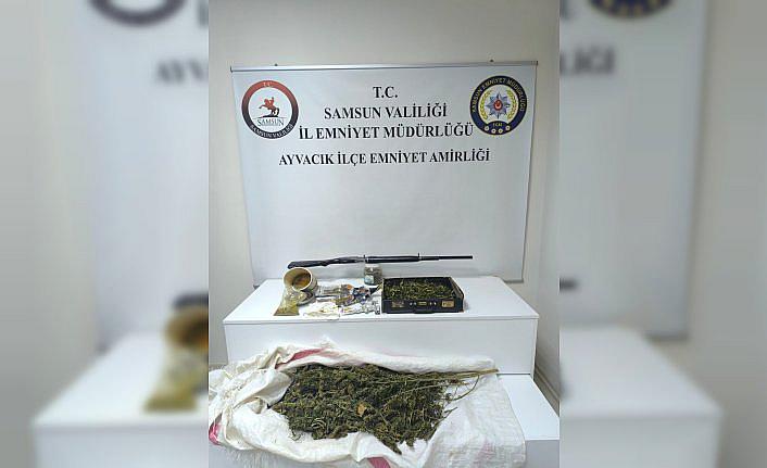 Ayvacık'ta uyuşturucu operasyonunda 1 şüpheli gözaltına alındı