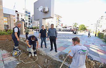 Bulancak Belediye Başkanı Sıbıç, devam eden çalışmaları inceledi