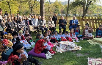 Düzce'de çocuklar kültürel değerleri yaşayarak ve eğlenerek öğreniyor