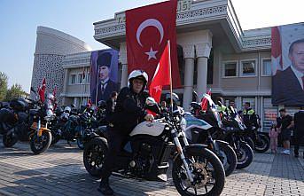 Düzce'de “Cumhuriyet Motosiklet Turu“ düzenlendi