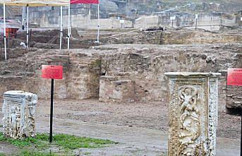 Düzce'deki antik kentte künk sistemleri ve kilise kalıntısına rastlandı