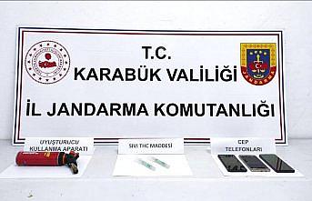 Karabük'te uyuşturucu operasyonunda 2 şüpheli yakalandı