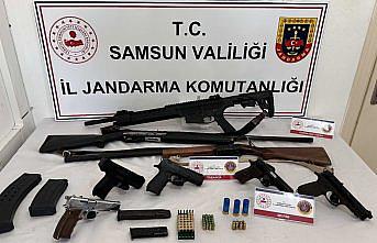 Samsun'da kaçak silah ticareti yaptıkları iddiasıyla 7 kişi yakalandı