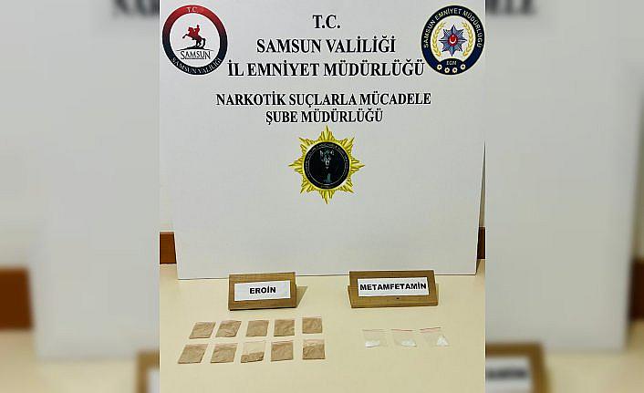 Samsun'da uyuşturucu operasyonunda 1 zanlı yakalandı