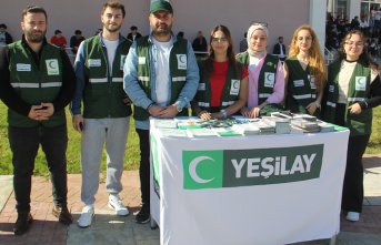 Sinop'ta Yeşilay, öğrencileri bağımlılık ve zararlı maddeler konusunda bilgilendirdi