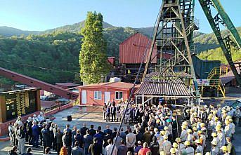 TTK Amasra Müessese Müdürlüğünde yeni üretim panosu üretime açıldı