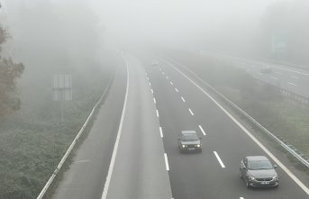 Anadolu Otoyolu'nun Düzce kesiminde sis görüş mesafesini düşürdü