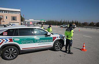 Anadolu Otoyolu'nun Bolu kesiminde trafik denetimi yapıldı