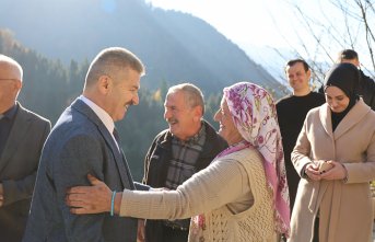 Artvin Valisi Ergün, Camili Havzası'ndaki köylerde incelemelerde bulundu