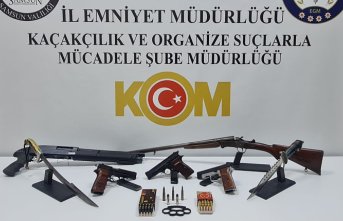 Bafra'da kaçakçılık operasyonunda 1 zanlı yakalandı