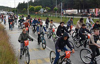 Boyabat'ta “Cumhuriyet İçin Pedal Çeviriyoruz“ etkinliği yapıldı